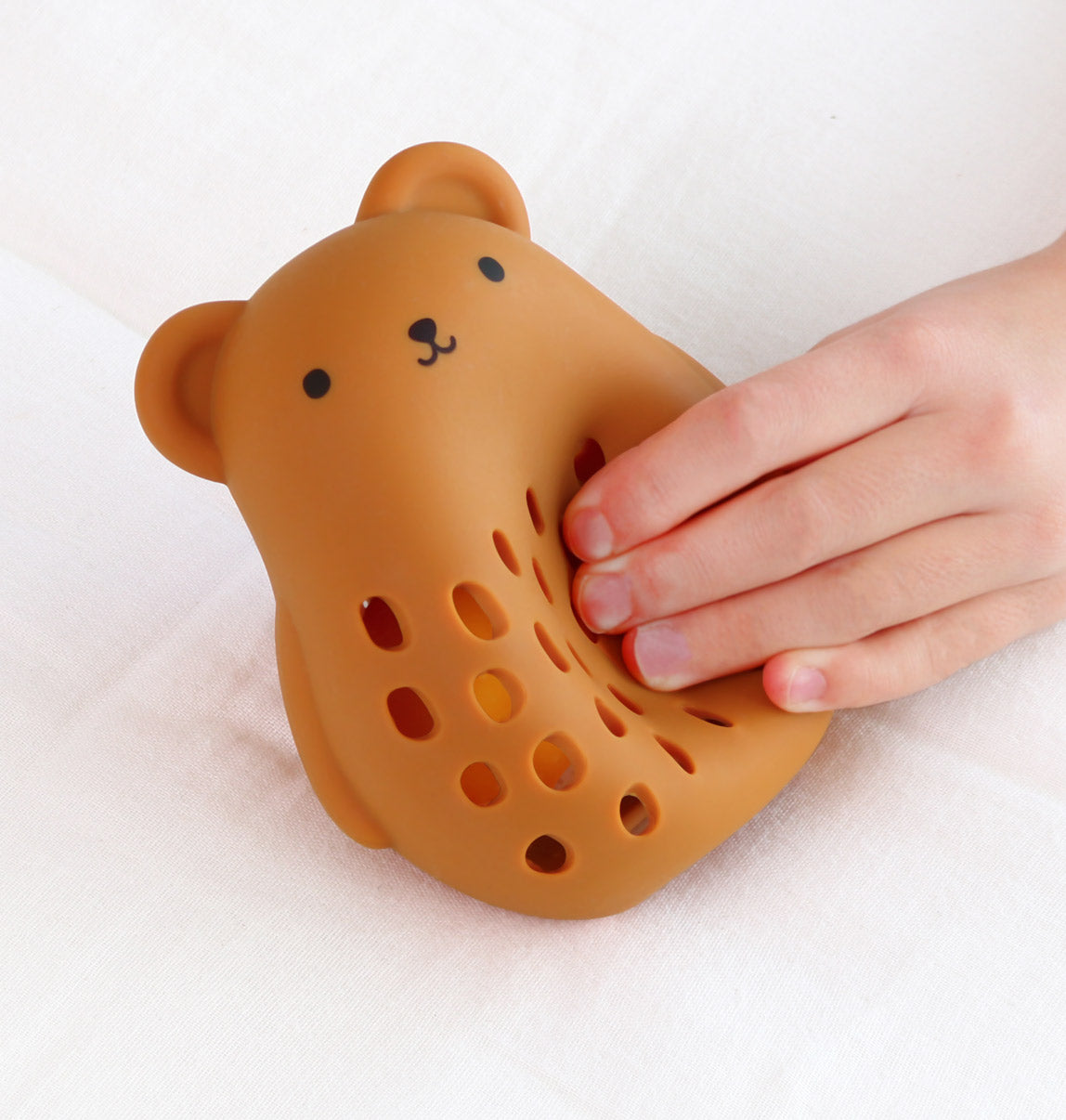 Silicone rattle: Bear