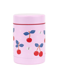 Insulated stainless steel food jar: Cherries
