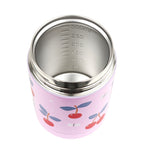 Insulated stainless steel food jar: Cherries