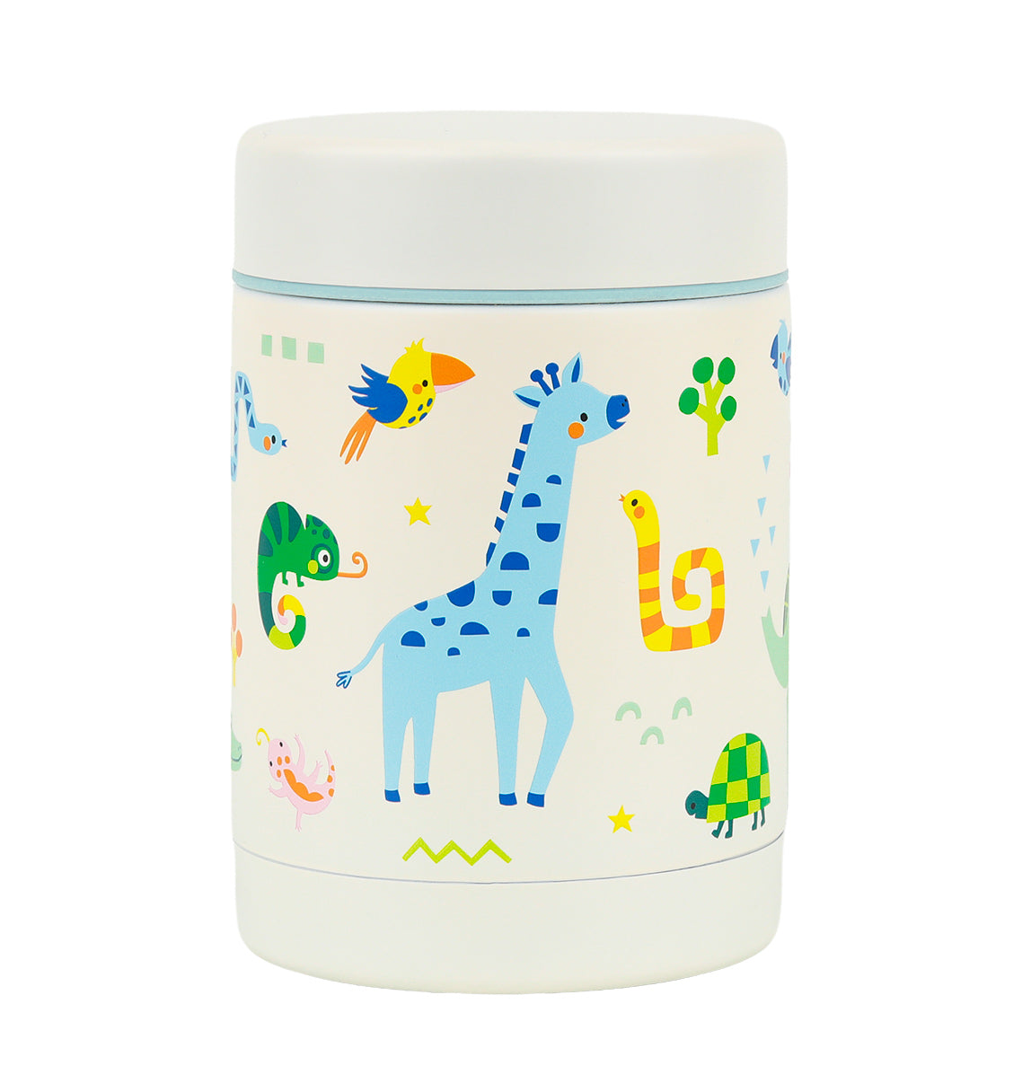 Insulated stainless steel food jar: Jungle