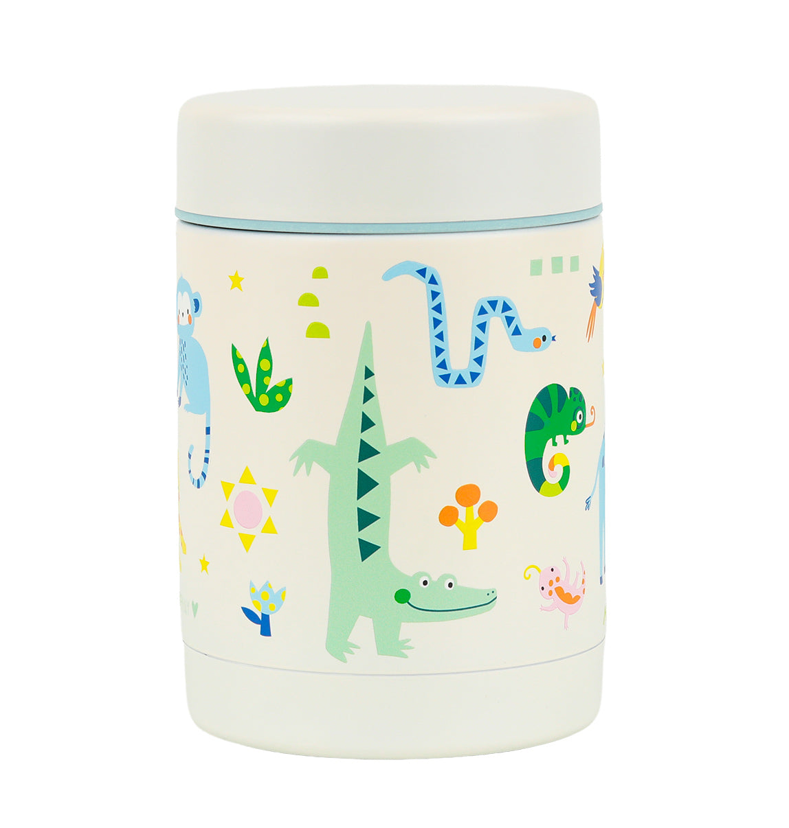 Insulated stainless steel food jar: Jungle