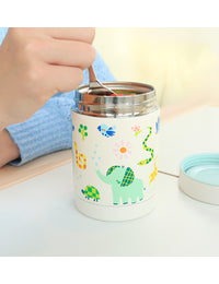 Insulated stainless steel food jar: Jungle