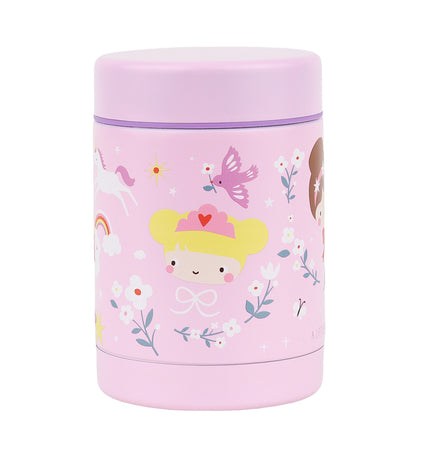 Insulated stainless steel food jar: Princesses