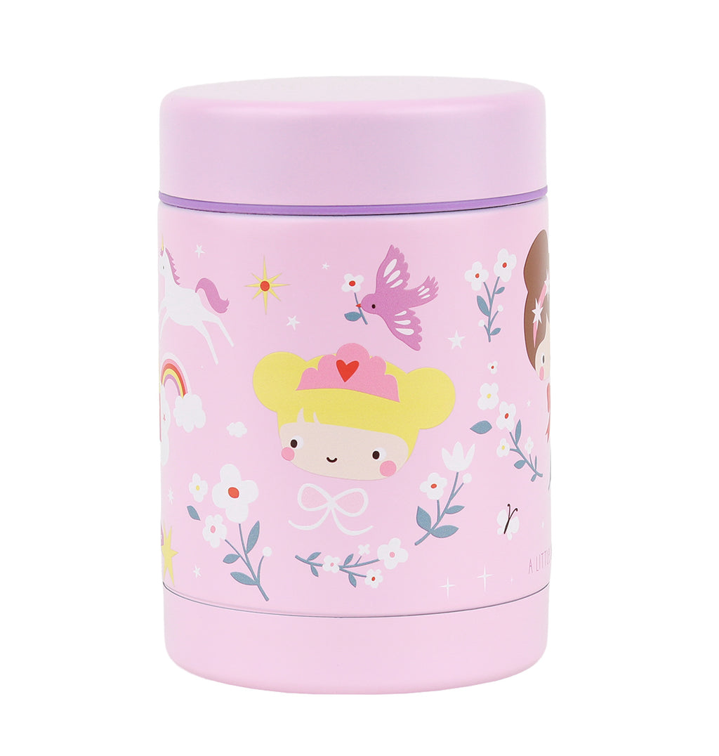 Insulated stainless steel food jar: Princesses