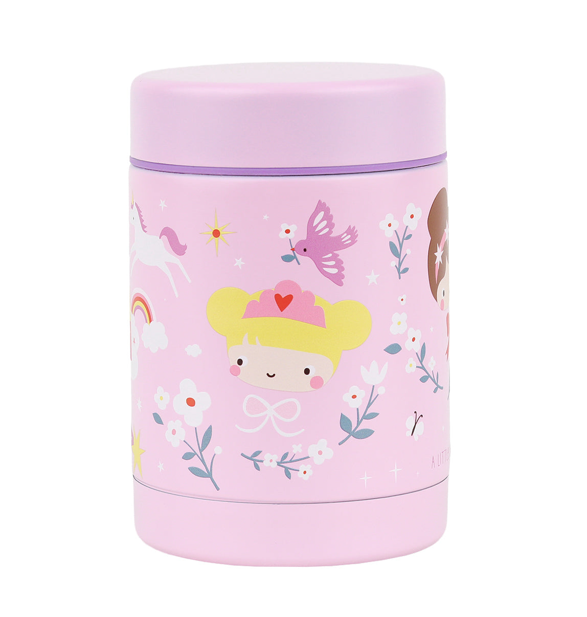 Insulated stainless steel food jar: Princesses