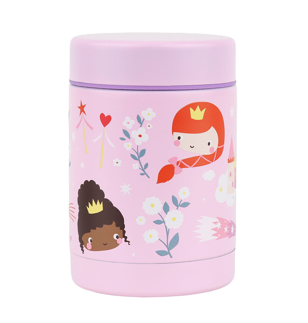 Insulated stainless steel food jar: Princesses