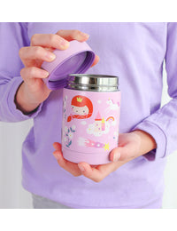 Insulated stainless steel food jar: Princesses