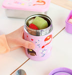 Insulated stainless steel food jar: Princesses