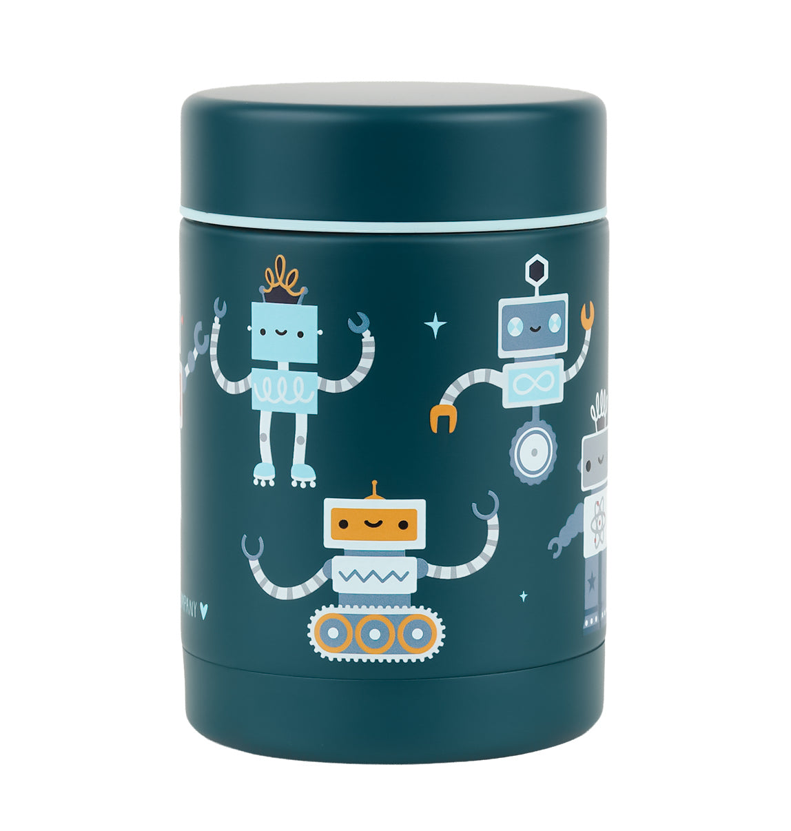 Insulated stainless steel food jar: Robots