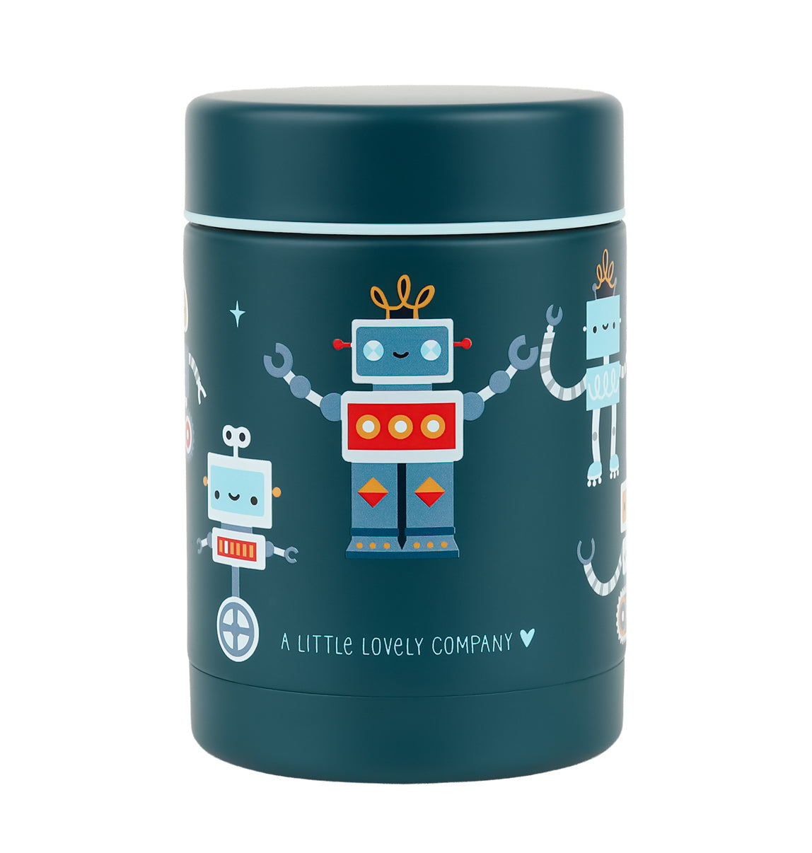 Insulated stainless steel food jar: Robots