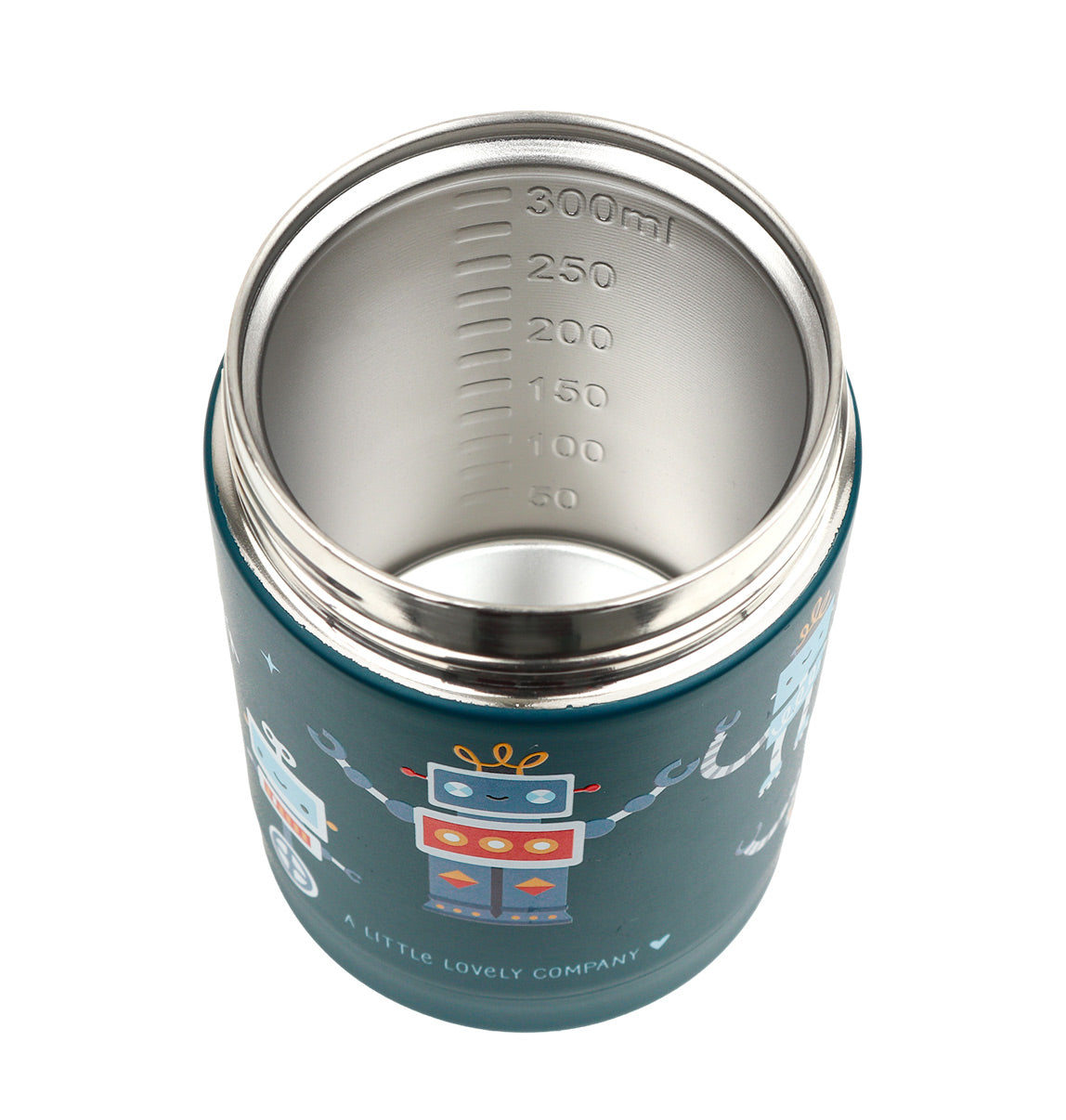 Insulated stainless steel food jar: Robots