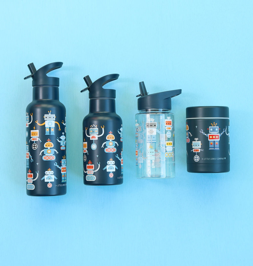 Insulated stainless steel food jar: Robots
