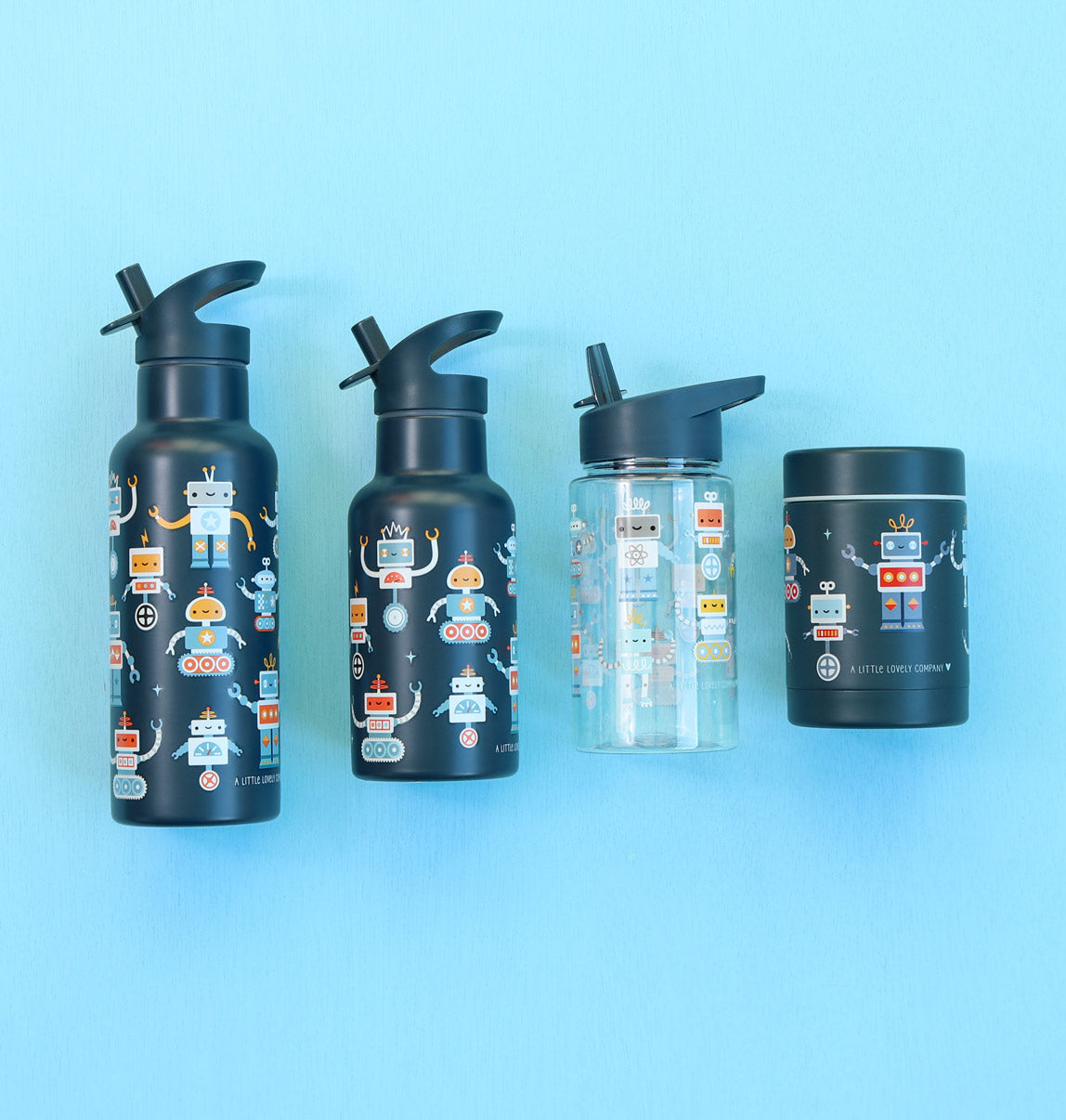 Insulated stainless steel food jar: Robots
