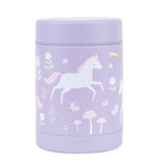 Insulated stainless steel food jar: Unicorn dreams