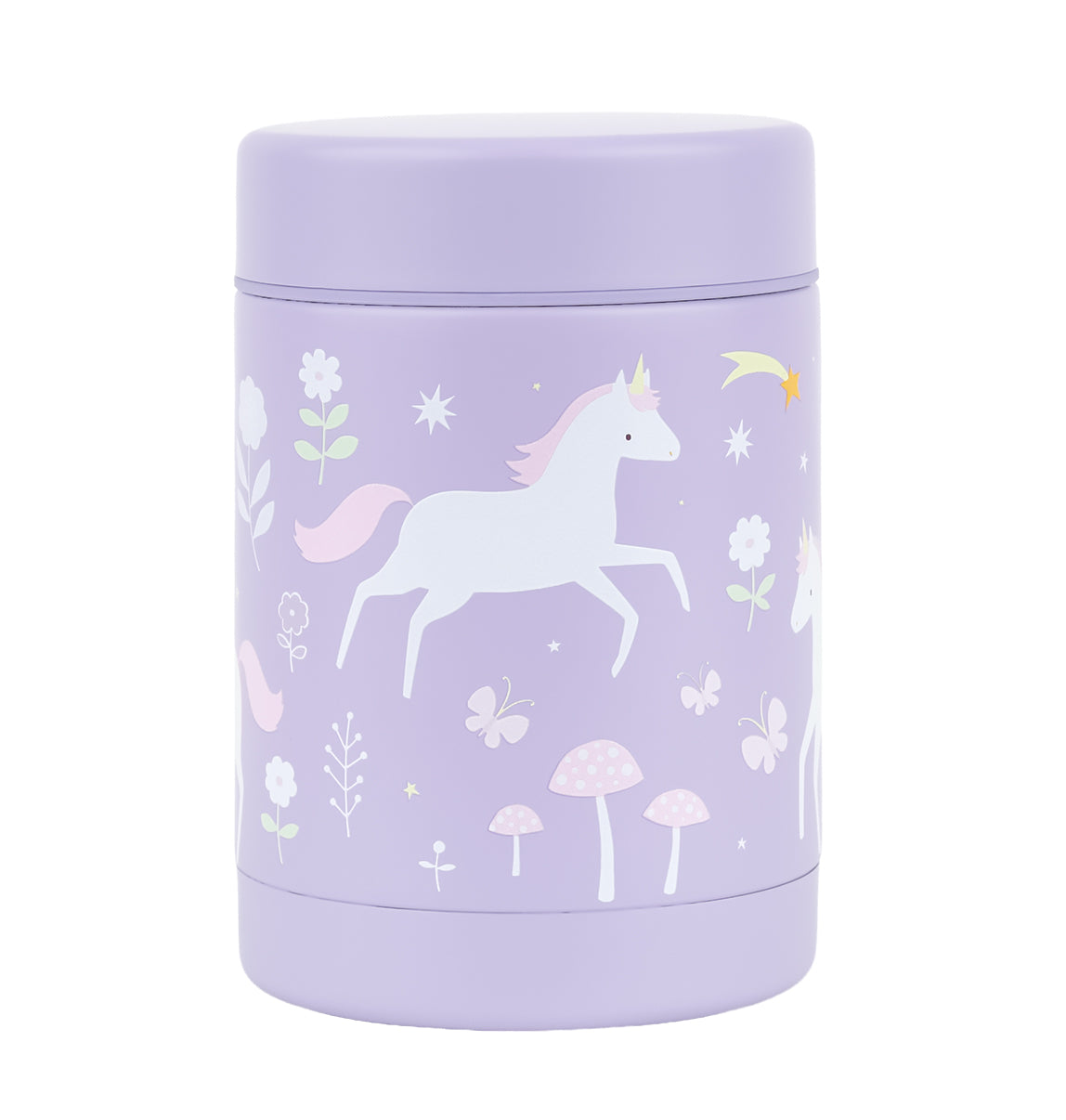 Insulated stainless steel food jar: Unicorn dreams