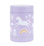 Insulated stainless steel food jar: Unicorn dreams