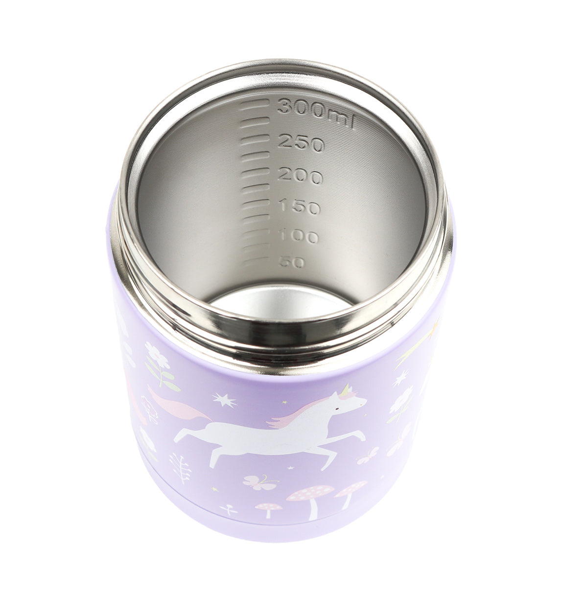 Insulated stainless steel food jar: Unicorn dreams