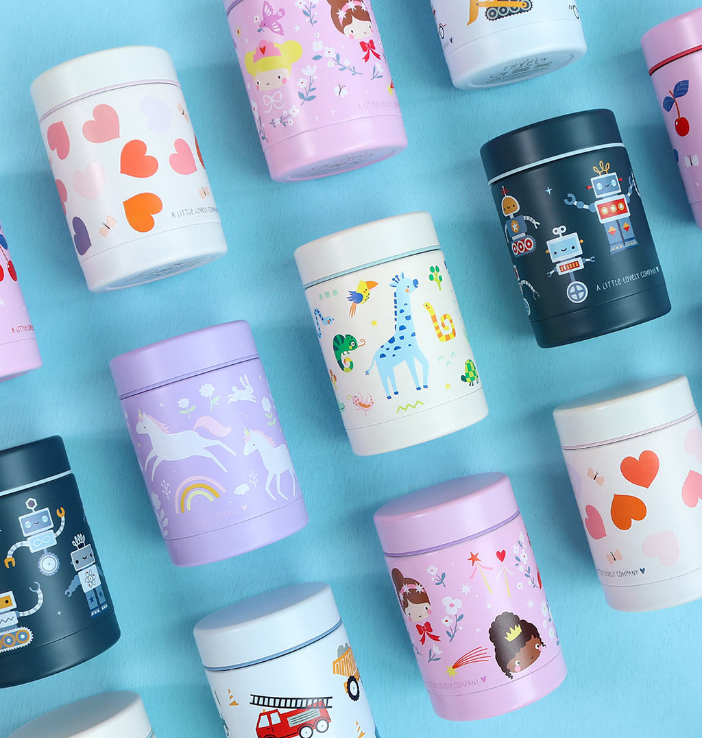 Insulated stainless steel food jar: Unicorn dreams