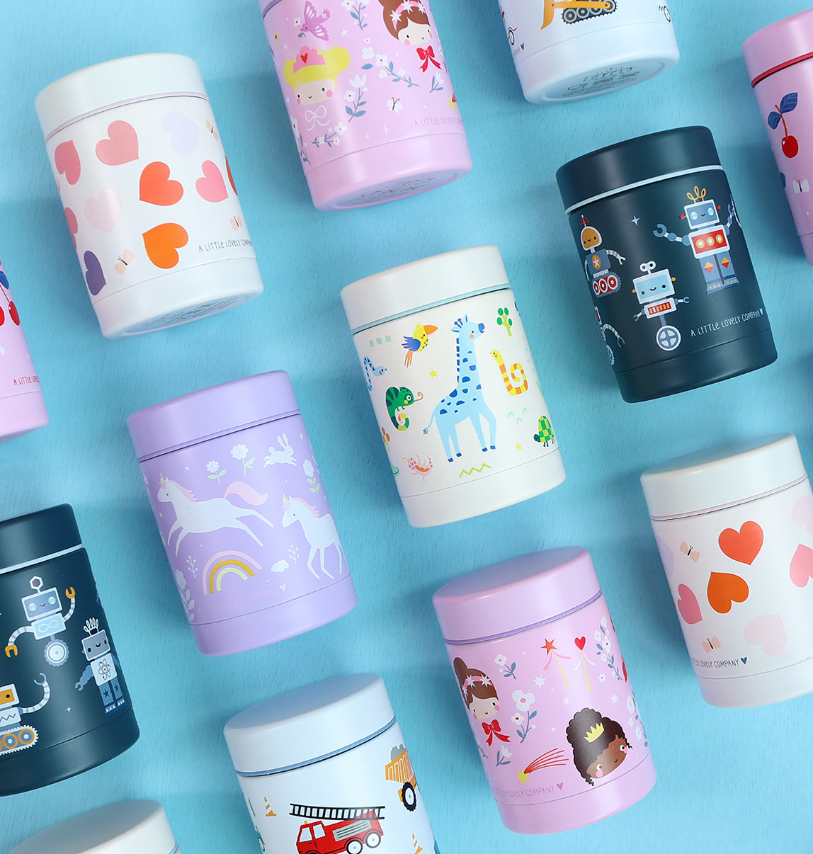 Insulated stainless steel food jar: Unicorn dreams