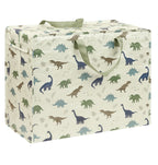 XL opbergtas voor kinderkamer met dinosauriërs van a little lovely company