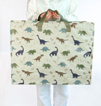 XL opbergtas voor kinderkamer met dinosauriërs van a little lovely company