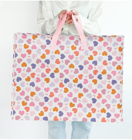 XL Storage bag: Hearts