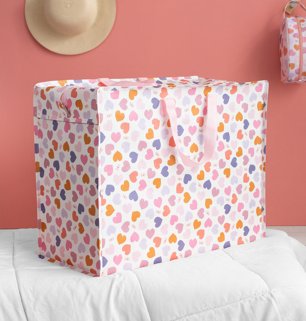 XL Storage bag: Hearts