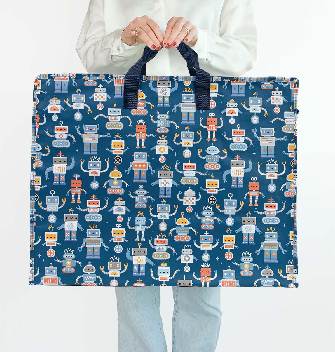XL Storage bag: Robots