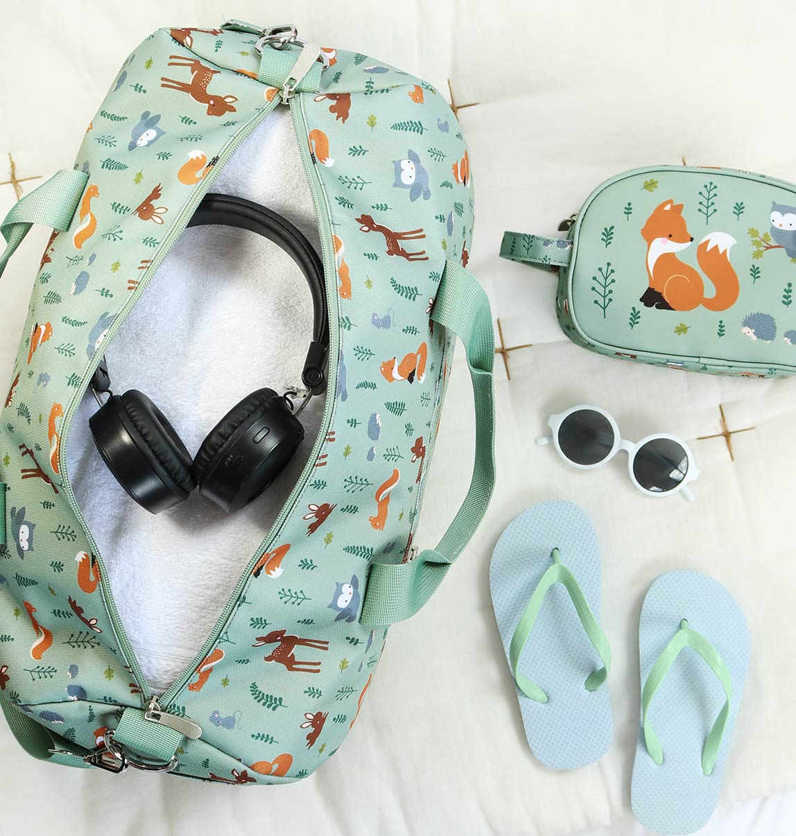 Travel bag: Forest friends