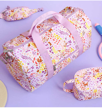 Travel bag: Flower garden
