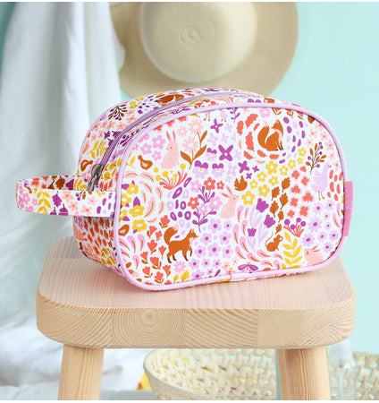 Toiletry bag: Flower garden 