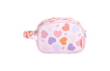 Toiletry bag: Hearts