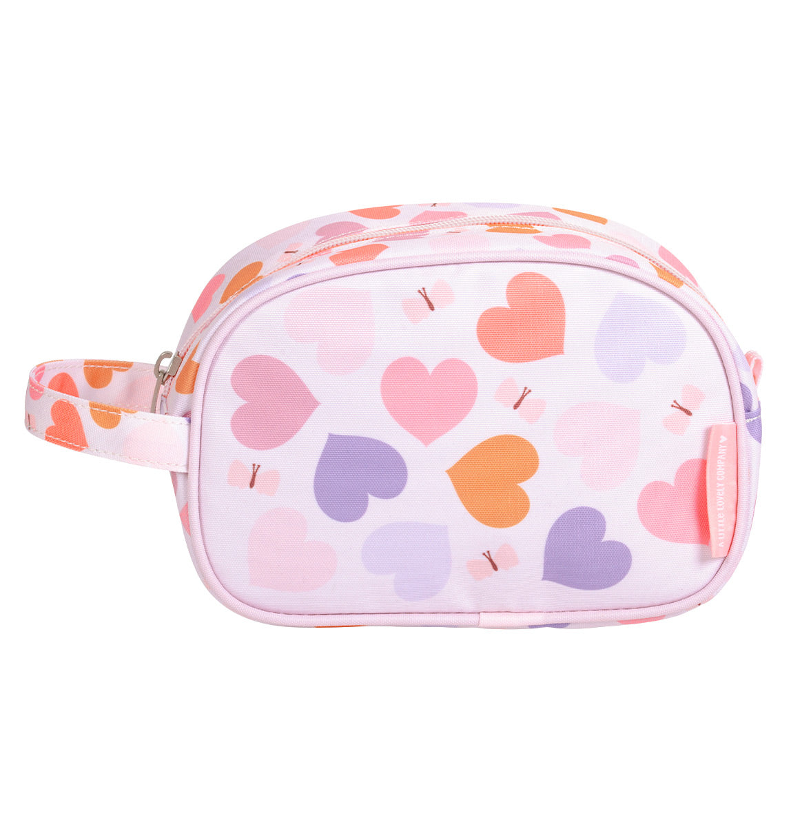 Toiletry bag: Hearts