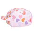 Toiletry bag: Hearts