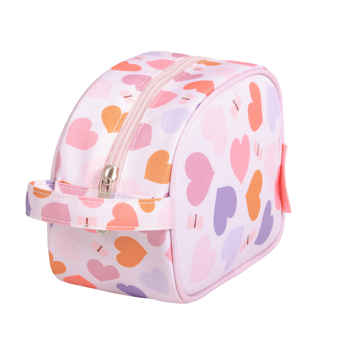 Toiletry bag: Hearts