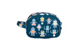 Toiletry bag: Robots