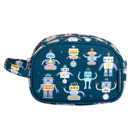 Toiletry bag: Robots