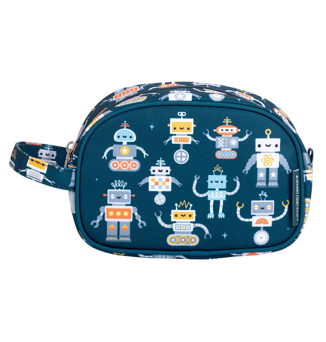 Toiletry bag: Robots