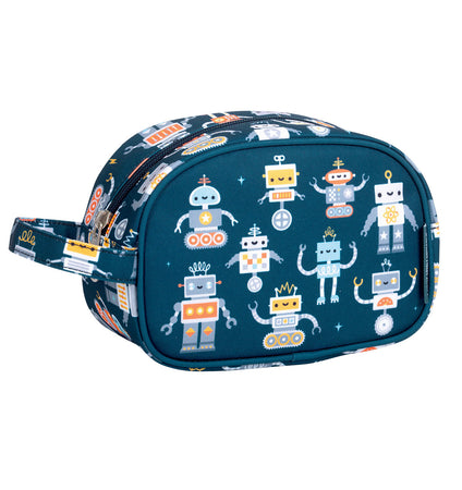 Toiletry bag: Robots