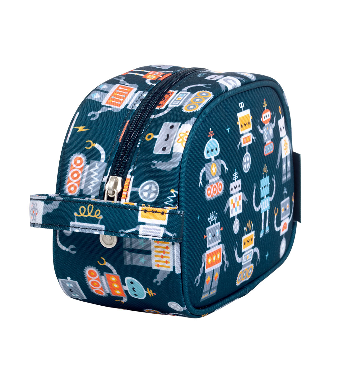 Toiletry bag: Robots