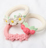 Teething ring: Daisy chain