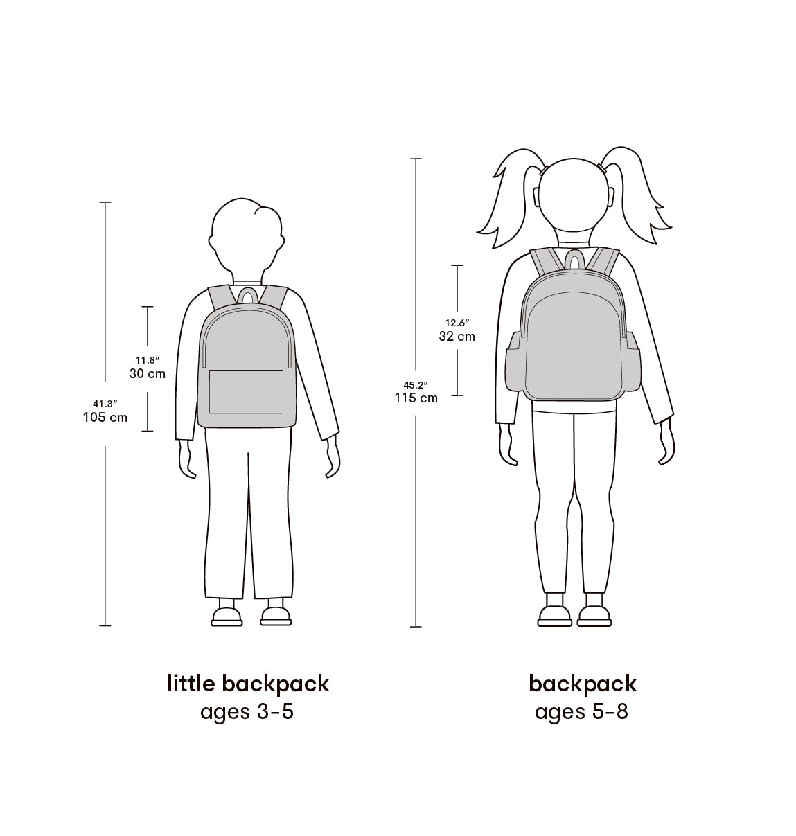 Little backpack: Butterflies