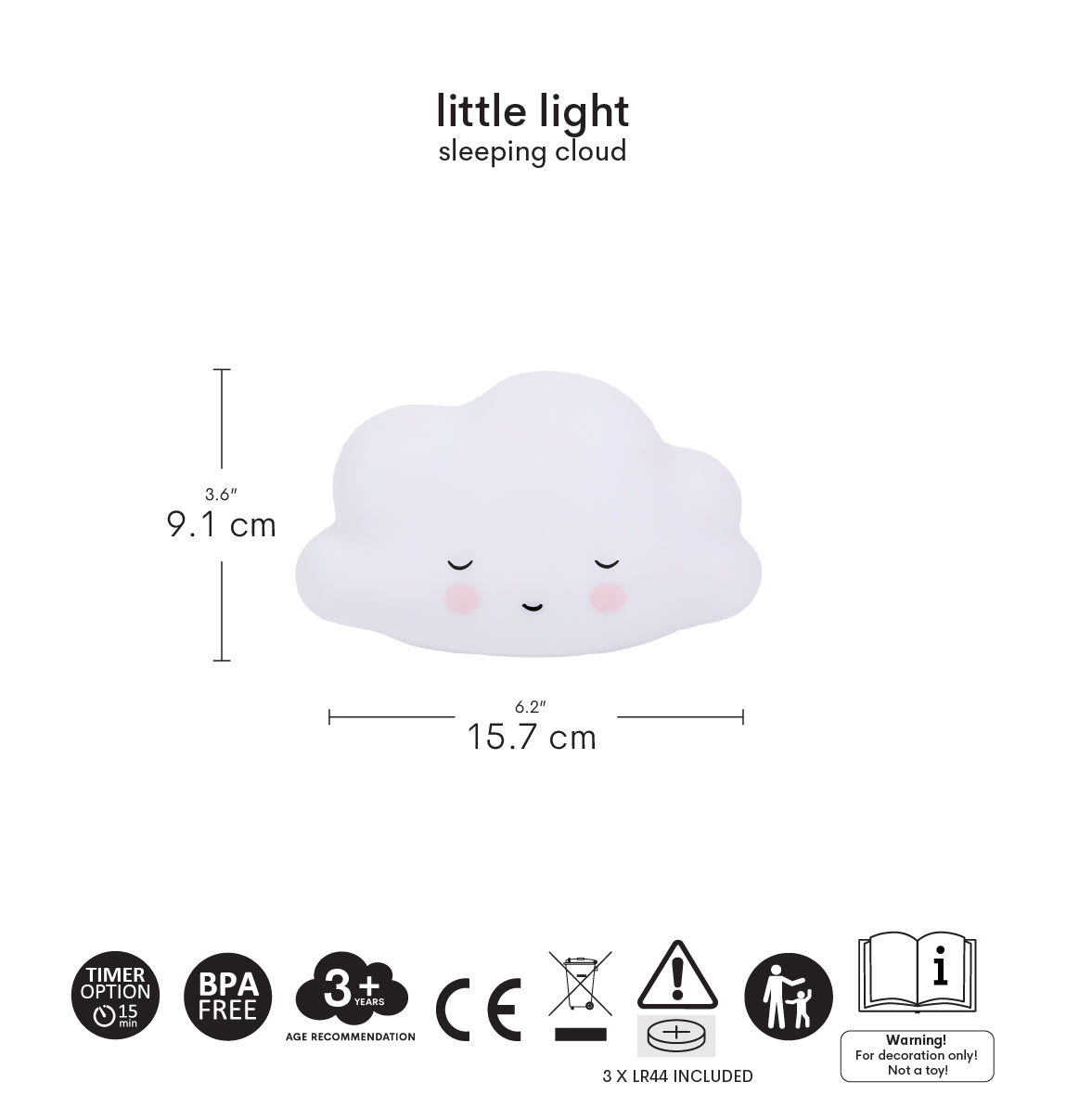 Little light: Sleeping cloud 