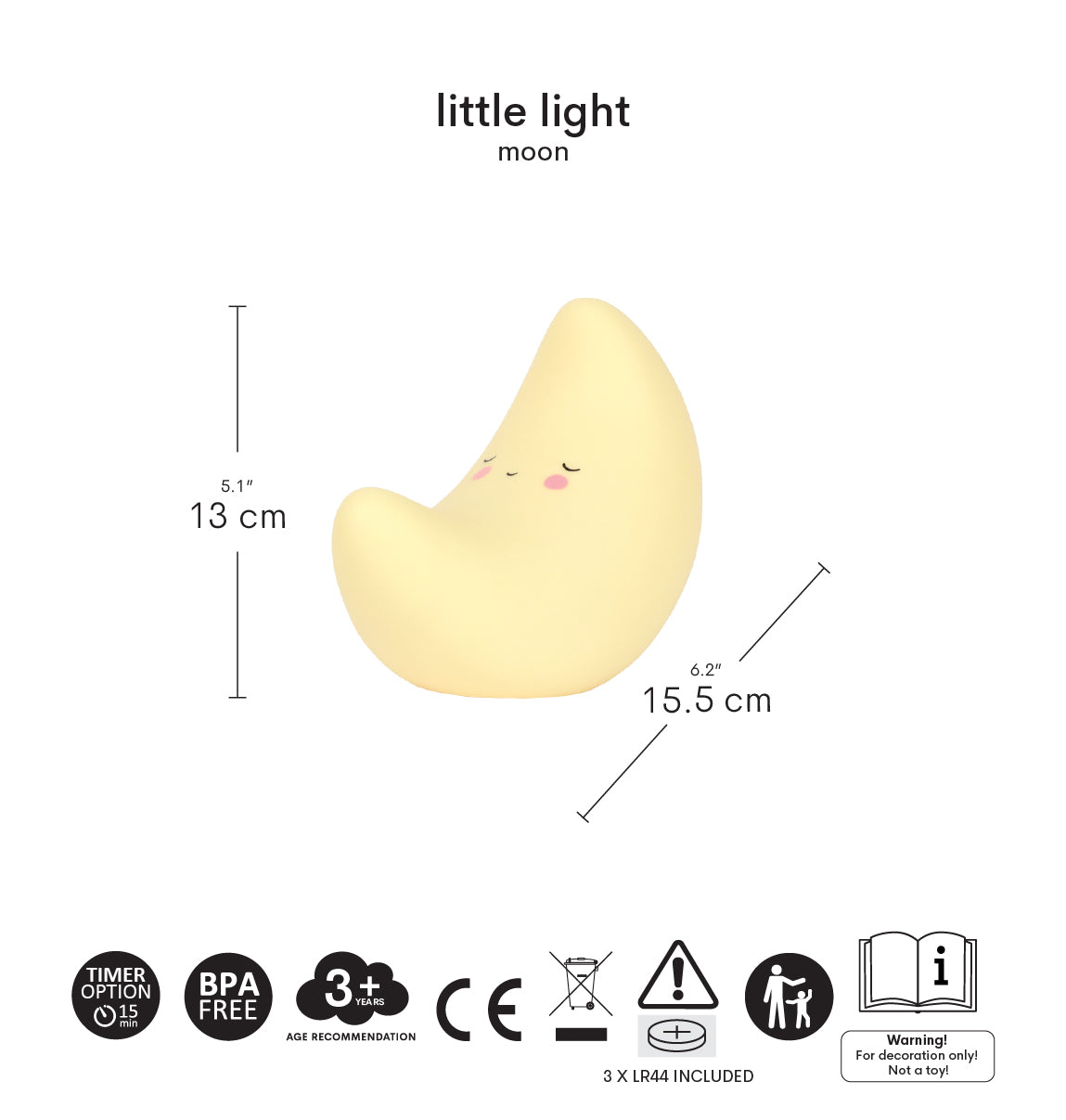 Little light: Moon