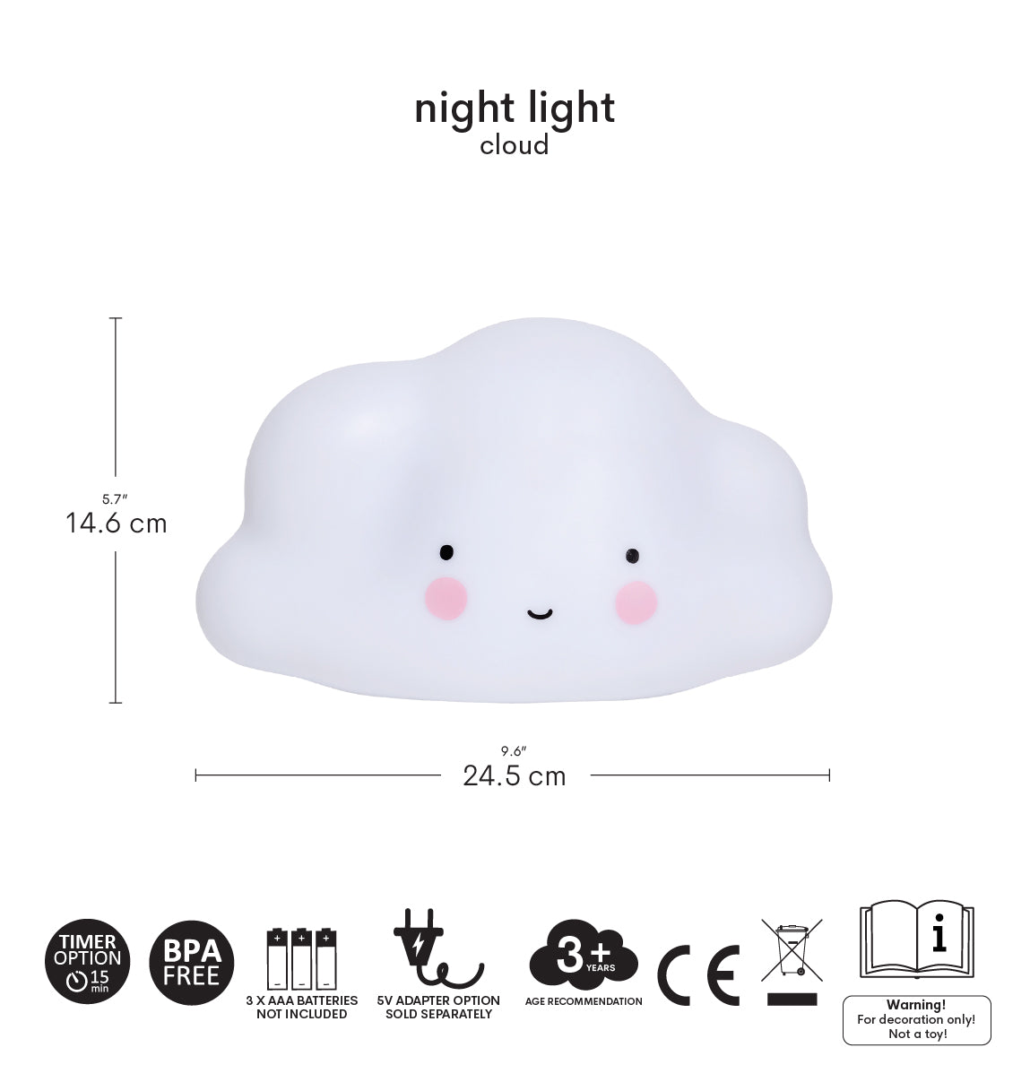 Night light: Cloud