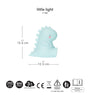 Little light: T-rex - blue