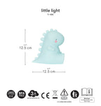 Little light: T-rex - blue