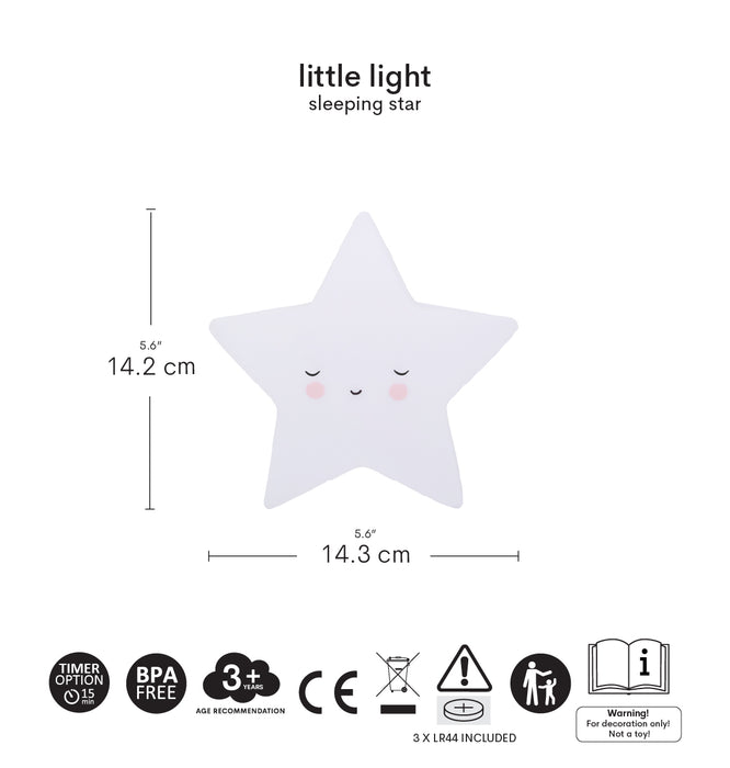Little light: Sleeping star