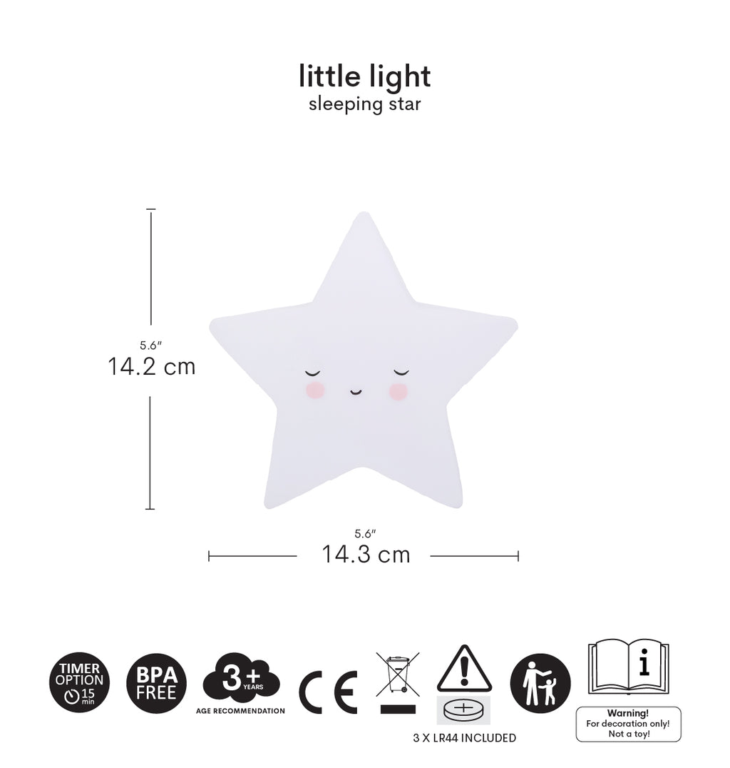 Little light: Sleeping star