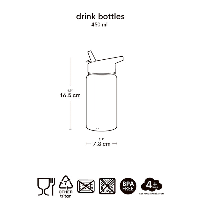 Drink bottle: Hearts